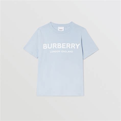 burberry t shirt blue logo|burberry print t shirt.